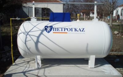 Εγκατάσταση δεξαμενής υγραερίου στο Χρυσοχώρι
